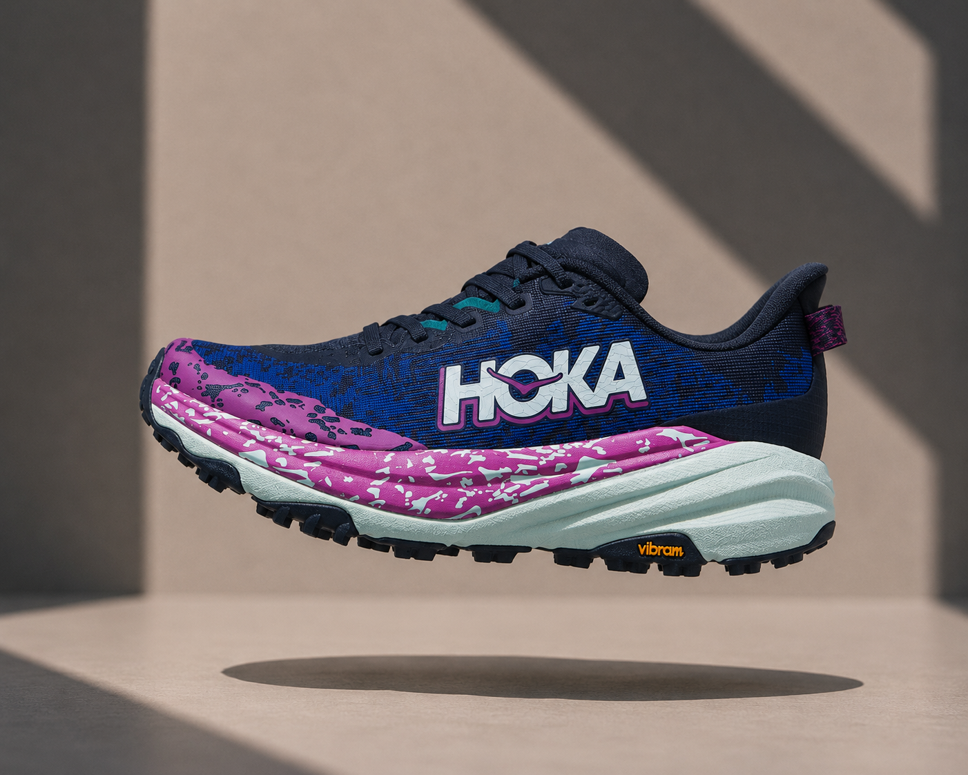HOKA Speedgoat 6 Trail Running Shoes Lightweight Grip Hiking Outdoor Trainers
