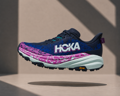 HOKA Speedgoat 6 Trail Running Shoes Lightweight Grip Hiking Outdoor Trainers