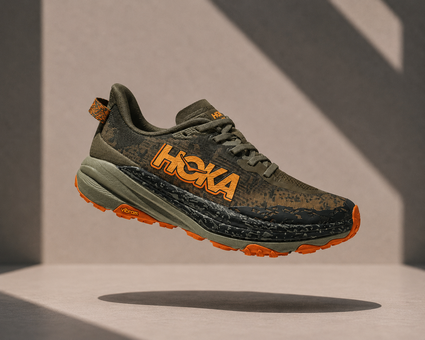 HOKA Speedgoat 6 Trail Running Shoes Lightweight Grip Hiking Outdoor Trainers