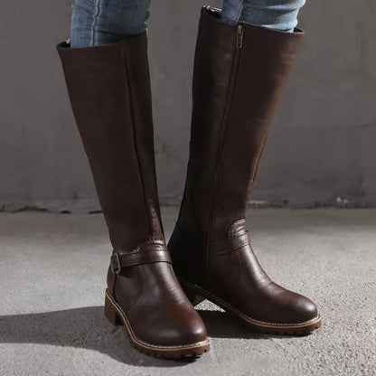 Halsey | Women’s Premium Orthopedic Leather Boots