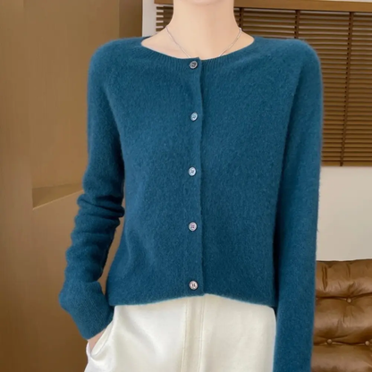 Heidi | Gilet en laine mérinos pour femme