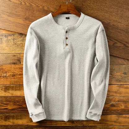 Heritage | Men’s Ultra-Soft Cotton Henley Shirt
