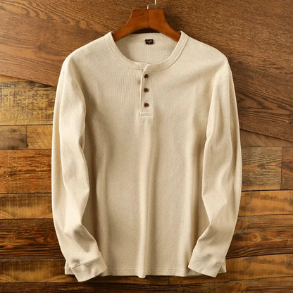 Heritage | Men’s Ultra-Soft Cotton Henley Shirt