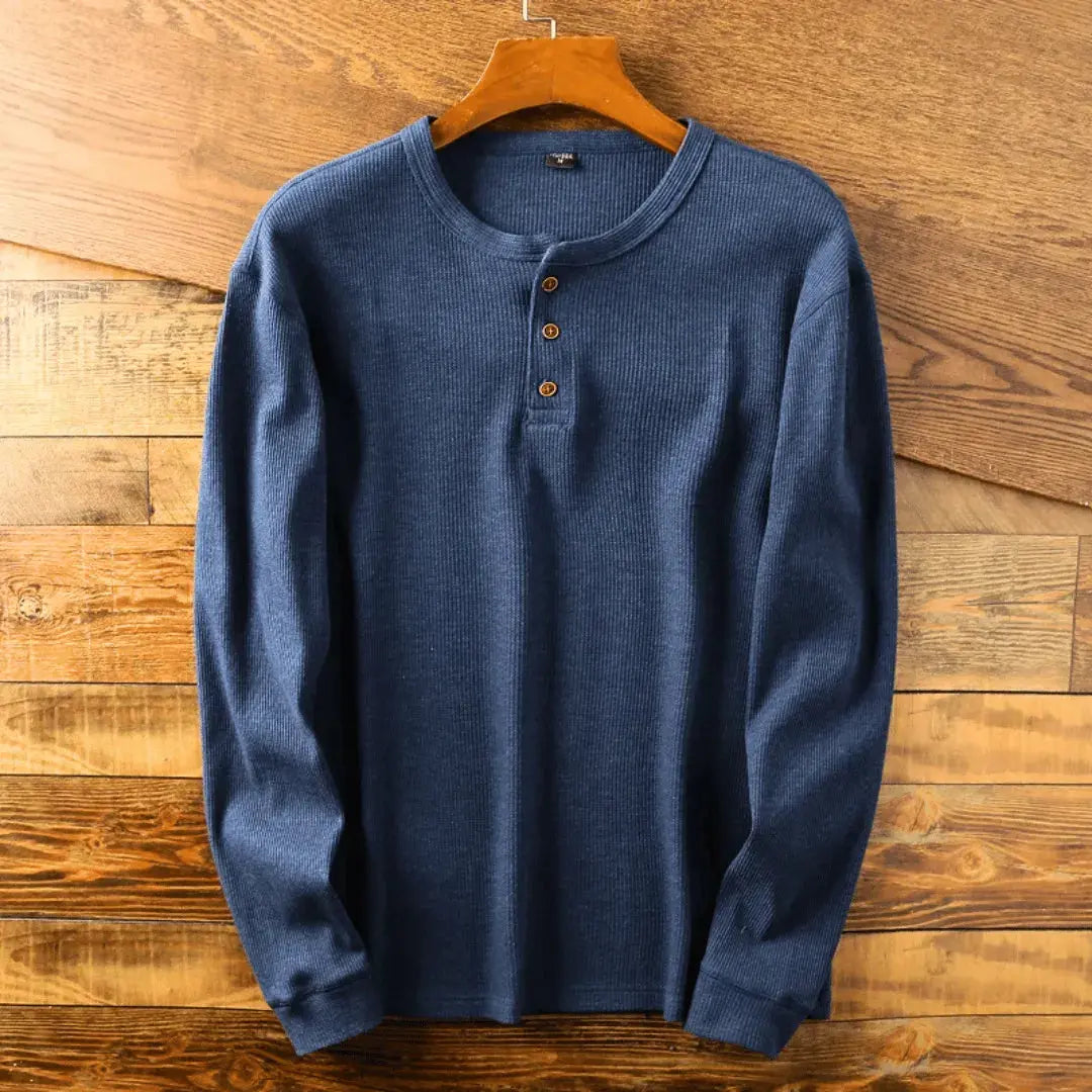 Heritage | Men’s Ultra-Soft Cotton Henley Shirt