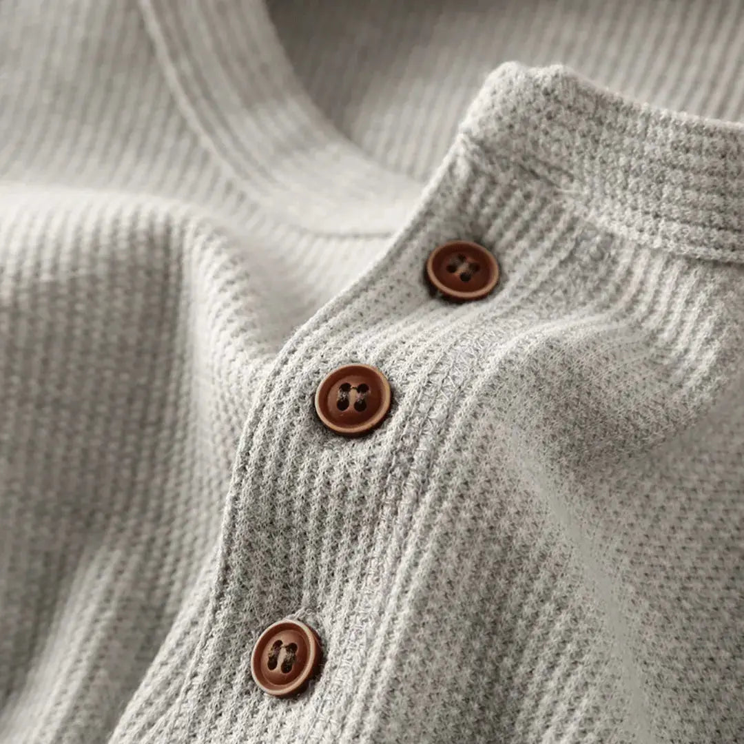 Heritage | Men’s Ultra-Soft Cotton Henley Shirt