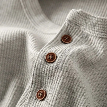 Heritage | Men’s Ultra-Soft Cotton Henley Shirt