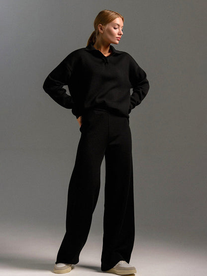 Honeylou | Ensemble lounge décontracté à col pour femmes