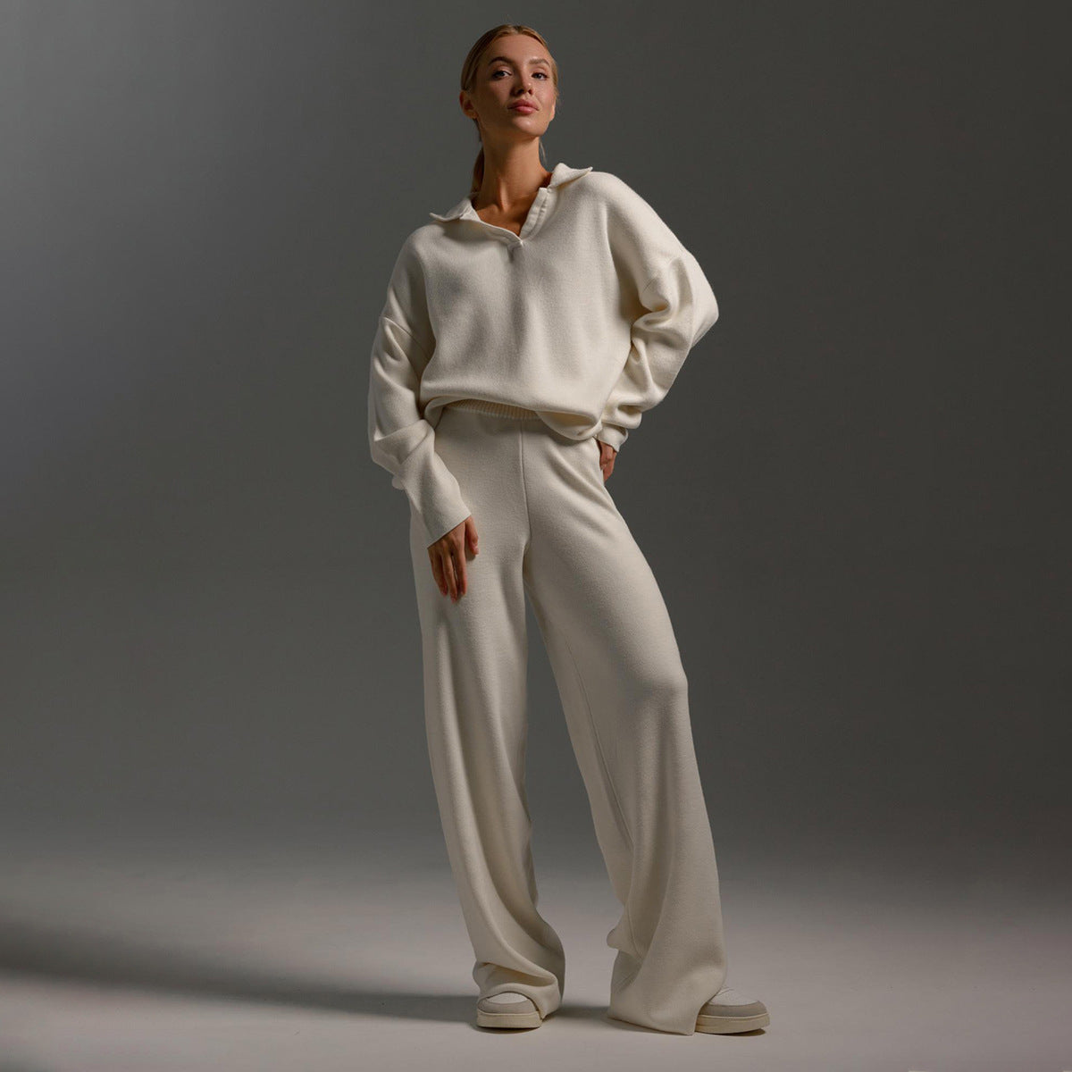 Honeylou | Ensemble lounge décontracté à col pour femmes
