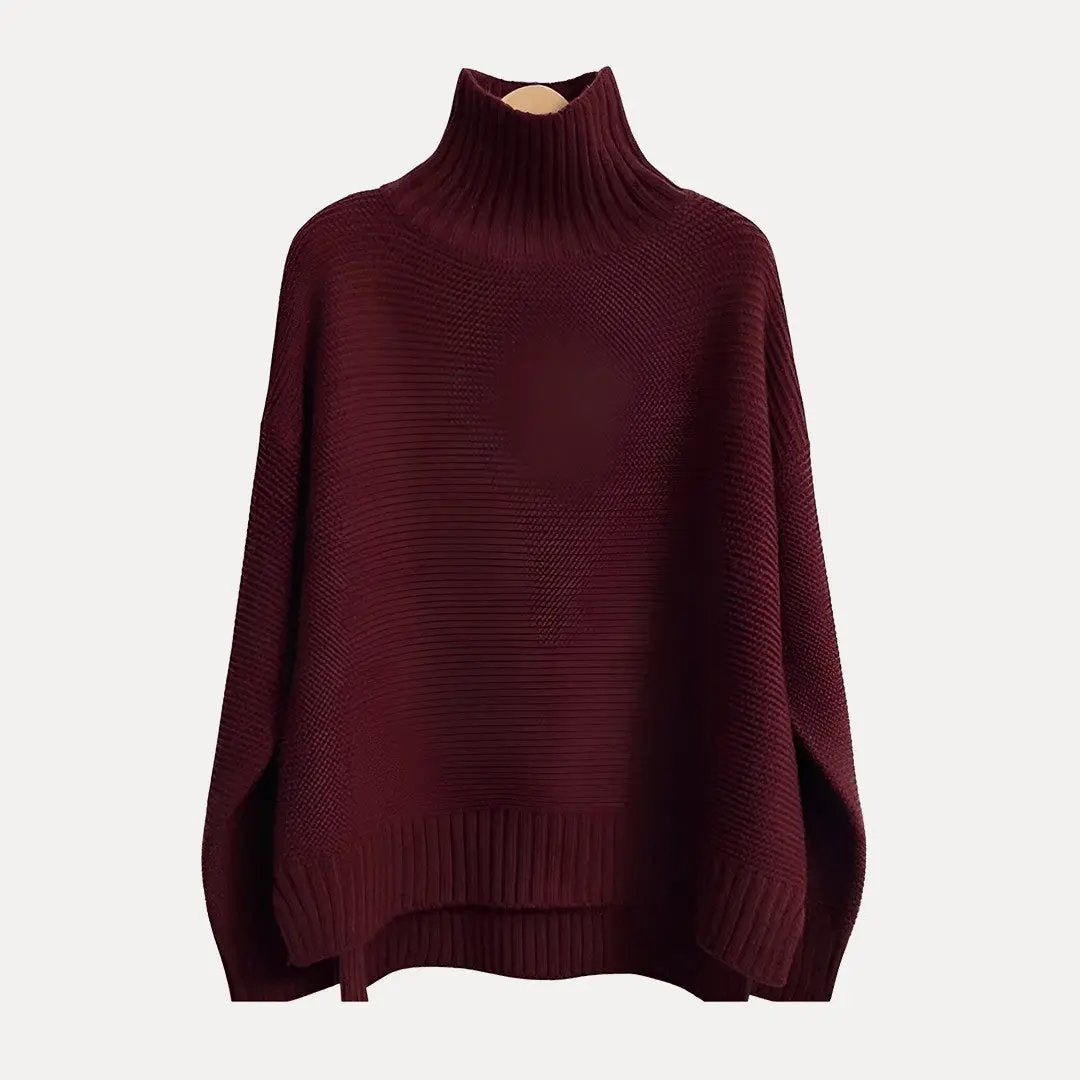 Jasmine | Pull en laine à col roulé pour femme