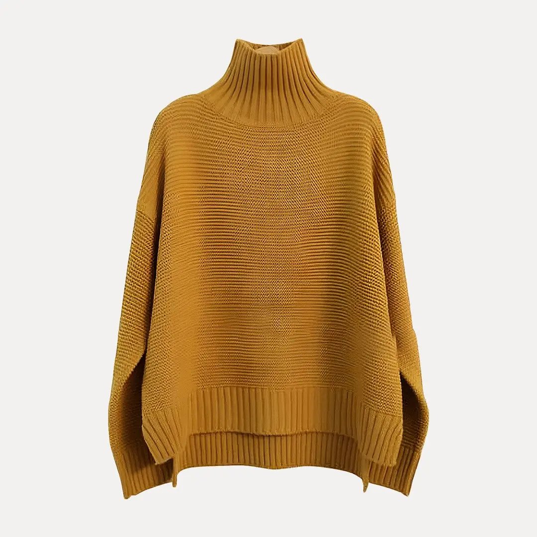 Jasmine | Pull en laine à col roulé pour femme