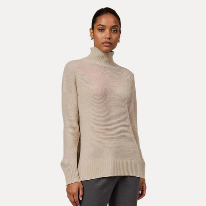Jasmine | Pull en laine à col roulé pour femme