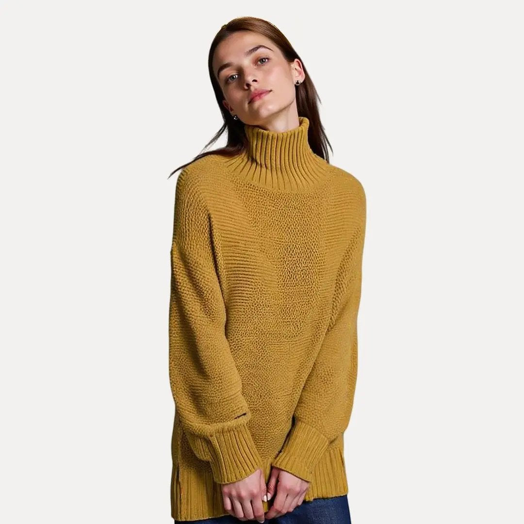 Jasmine | Pull en laine à col roulé pour femme