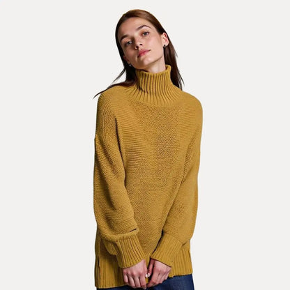 Jasmine | Pull en laine à col roulé pour femme