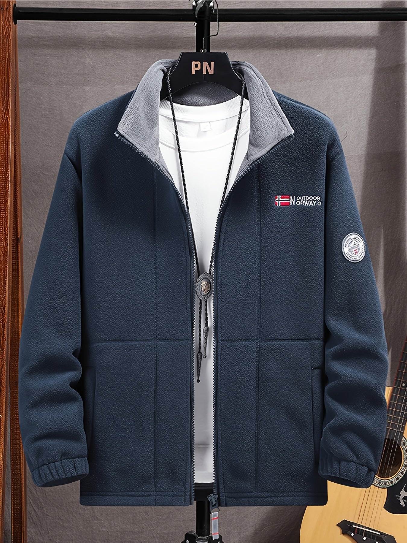 Jaydon | Men’s Classic Zip Closure Outdoor Fleece Jacket