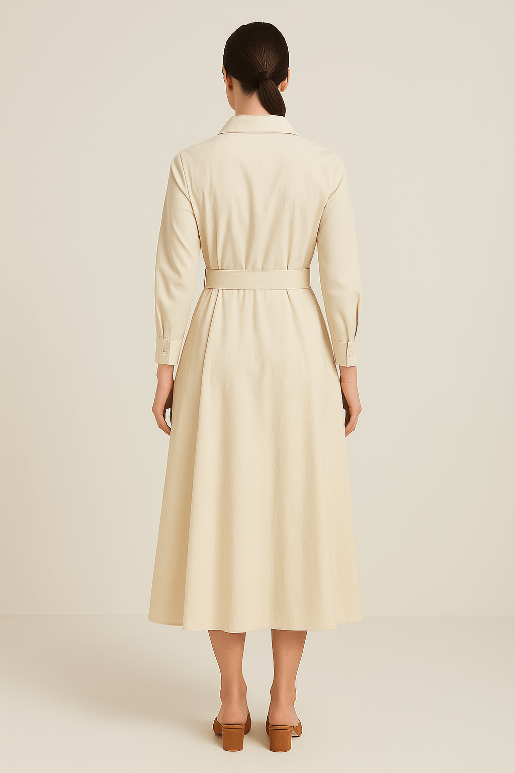 Jevonna | Women’s Cotton Shirt Dress4