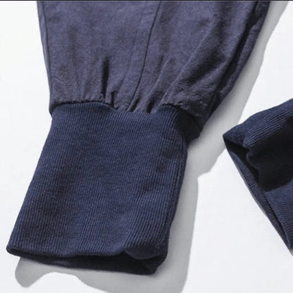 Kenji | Pantalons en mélange de coton premium à entrejambe bas pour homme