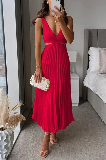 Kesley | Robe plissée pour femmes – Élégance féminine pour les occasions spéciales