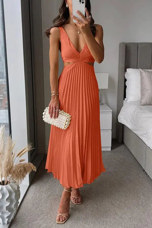 Kesley | Robe plissée pour femmes – Élégance féminine pour les occasions spéciales