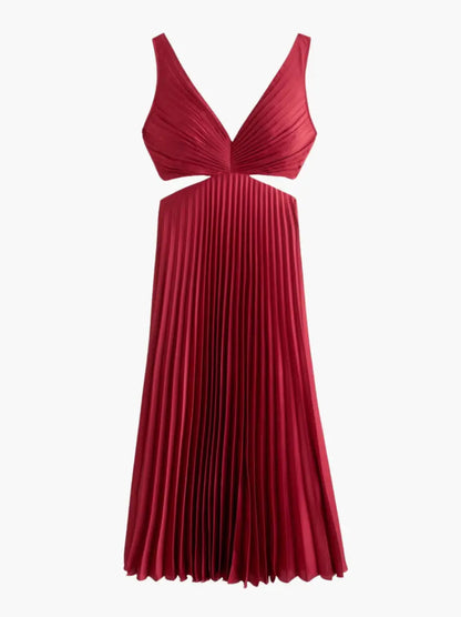 Kesley | Robe plissée pour femmes – Élégance féminine pour les occasions spéciales