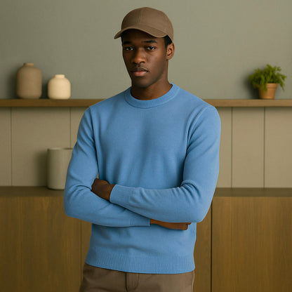 Kurt | Men’s Pure Cashmere Summer Knit Sweater