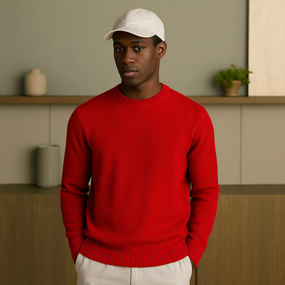 Kurt | Men’s Pure Cashmere Summer Knit Sweater