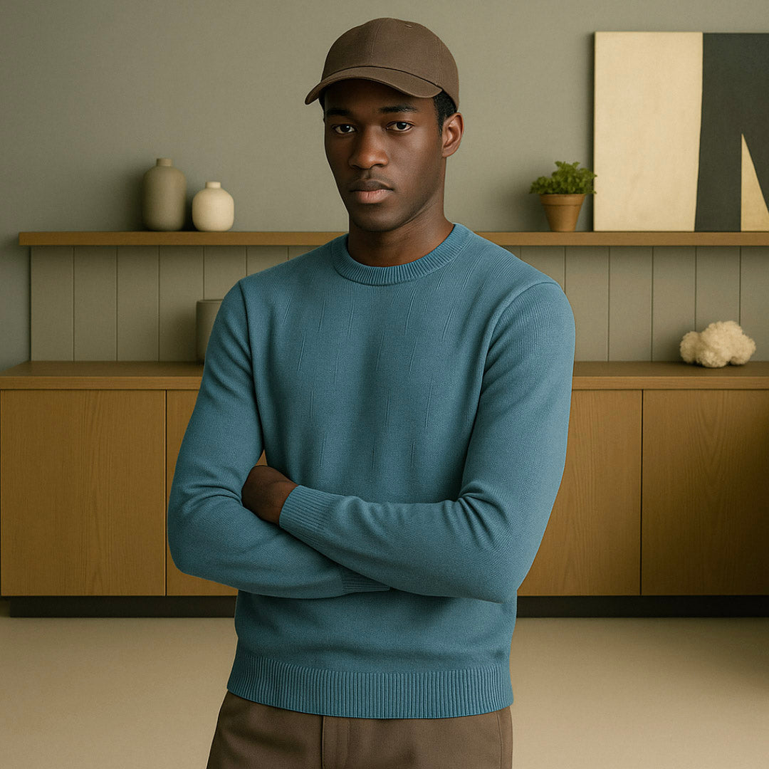 Kurt | Men’s Pure Cashmere Summer Knit Sweater