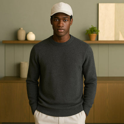 Kurt | Men’s Pure Cashmere Summer Knit Sweater