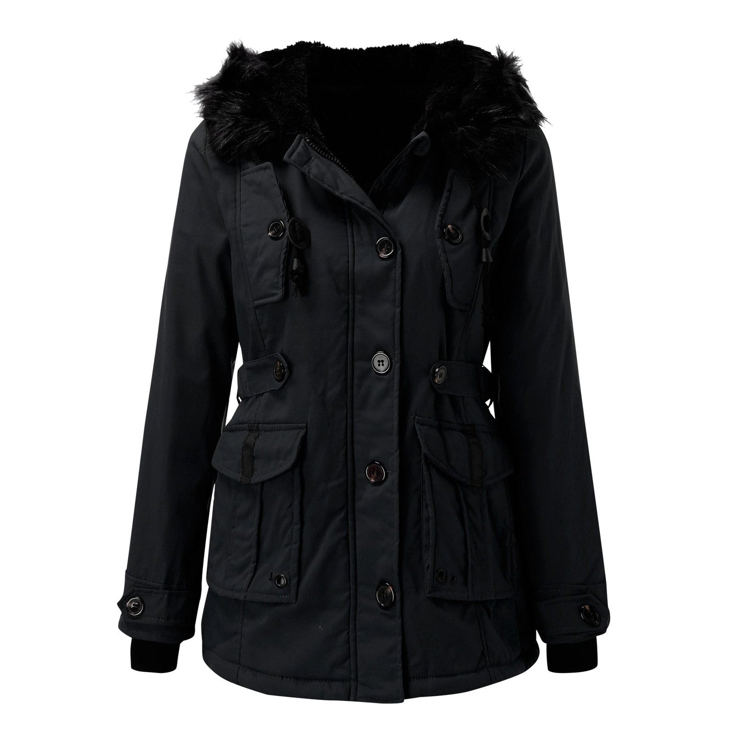 Ruby | Parka épaisse à capuche pour temps froid pour femme