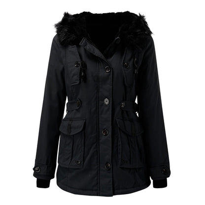 Ruby | Parka épaisse à capuche pour temps froid pour femme