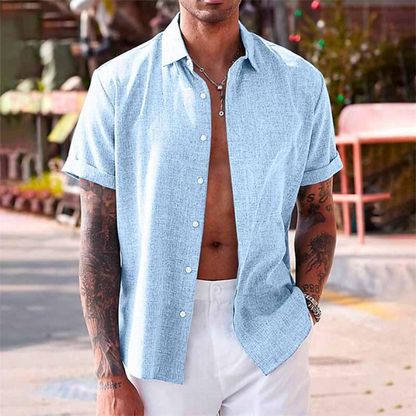 Lauro | Men’s Linen Summer Shirt