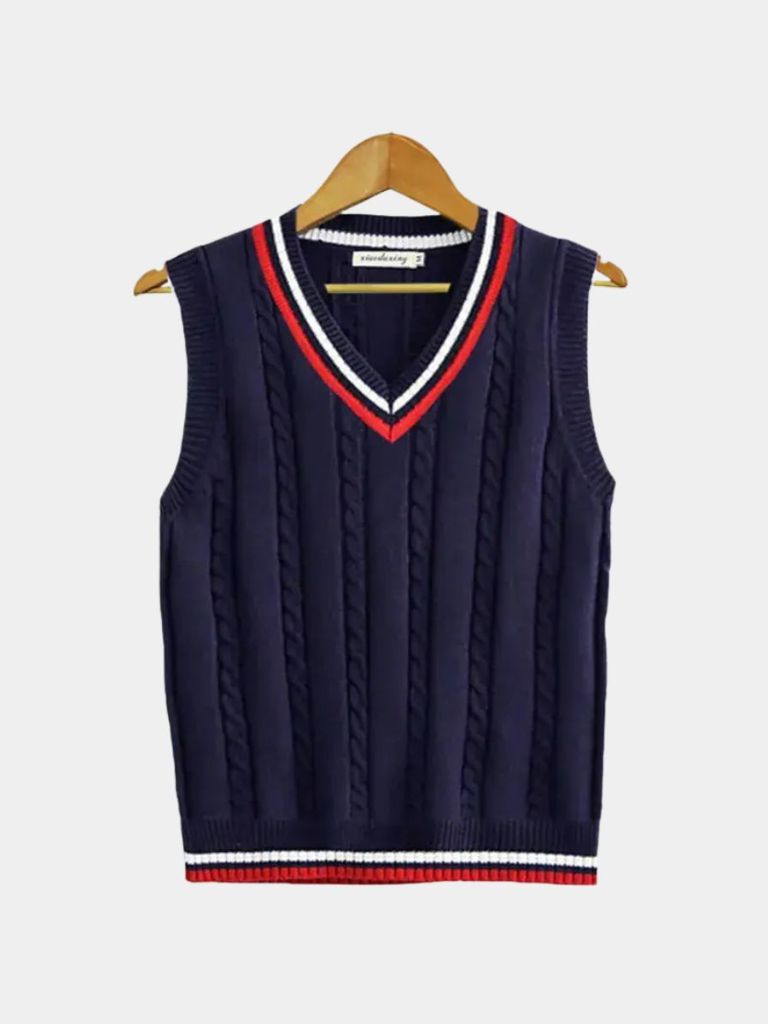 Lean | Gilet en tricot essentiel old money