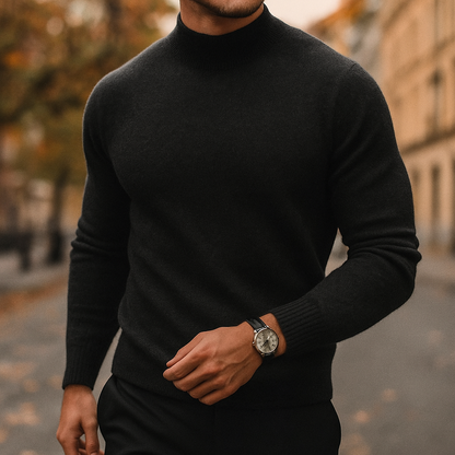 Leriano | Men’s Merino Wool Turtleneck