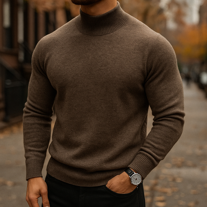 Leriano | Men’s Merino Wool Turtleneck