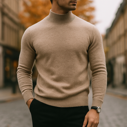 Leriano | Men’s Merino Wool Turtleneck