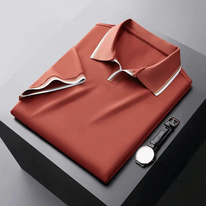 Levie | Polo à col contrasté pour homme