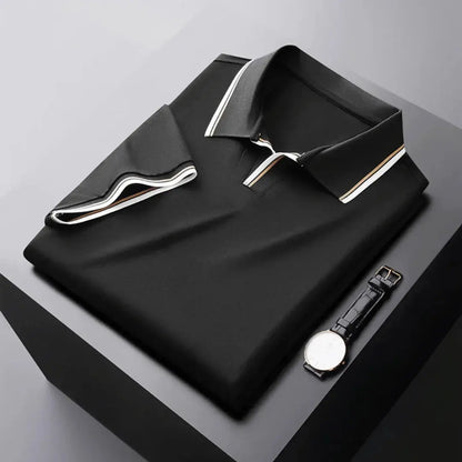 Levie | Polo à col contrasté pour homme