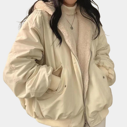 Loranie | Veste d'hiver courte rembourrée pour femmes