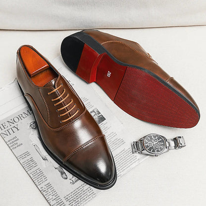 Luca | Men’s Italian Leather Oxford Shoes