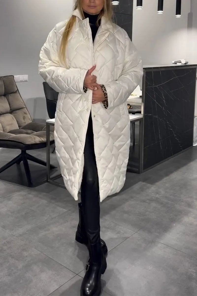 Lyka | Women’s Quilted Longline Coat