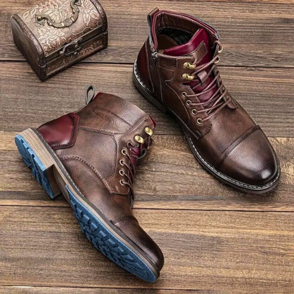 Manchester | Bottes en cuir vintage à la cheville pour hommes