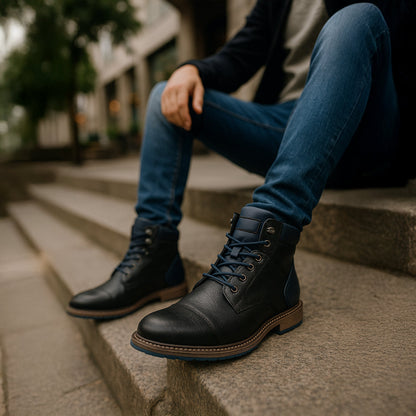 Manchester | Bottes en cuir vintage à la cheville pour hommes