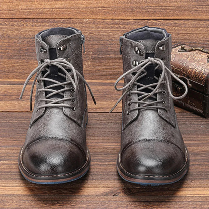Manchester | Bottes en cuir vintage à la cheville pour hommes