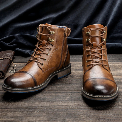 Manchester | Bottes en cuir vintage à la cheville pour hommes