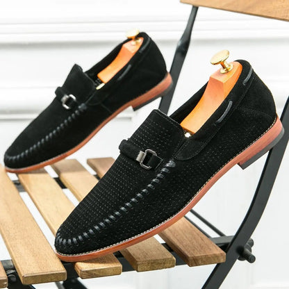 Marcel | Mocassins en daim cousus à la main pour hommes