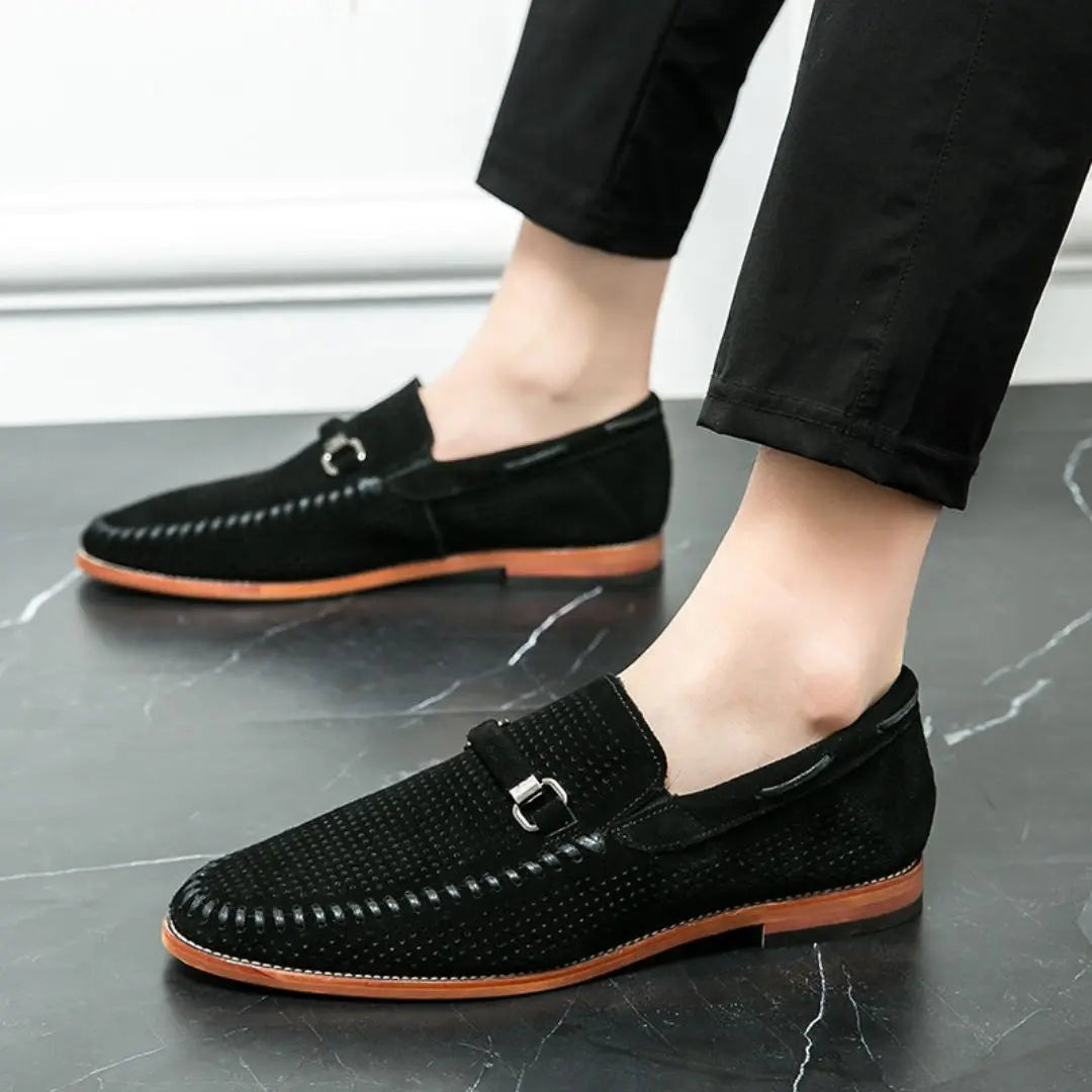 Marcel | Mocassins en daim cousus à la main pour hommes