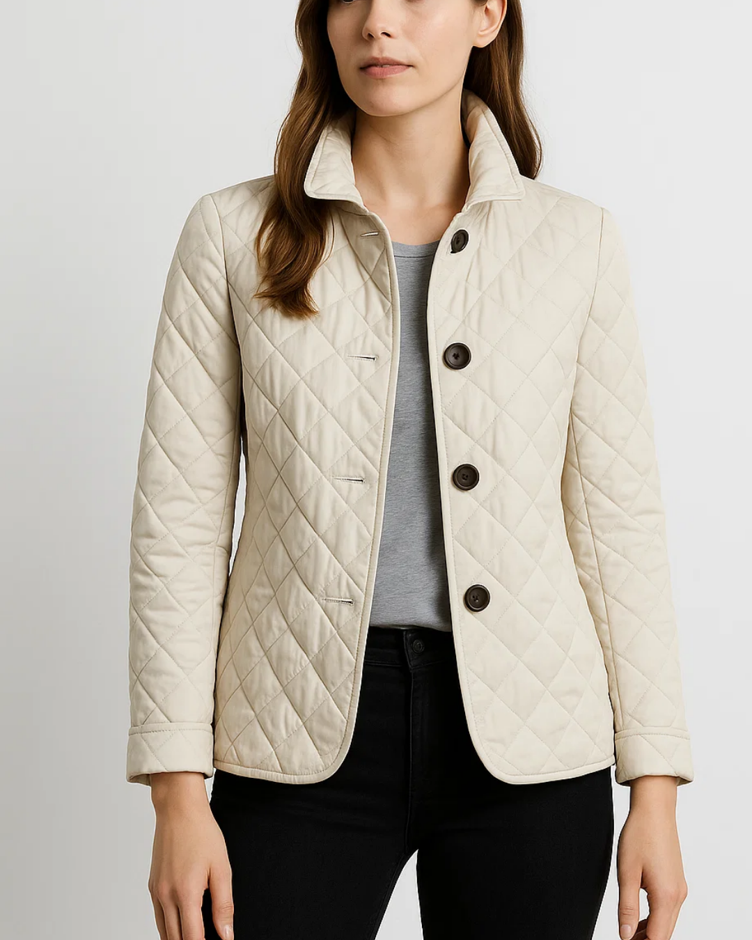 Marelle | Veste matelassée pour femmes avec fermeture à boutons
