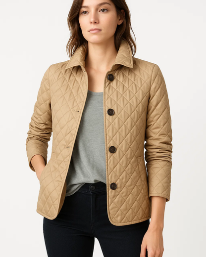 Marelle | Veste matelassée pour femmes avec fermeture à boutons