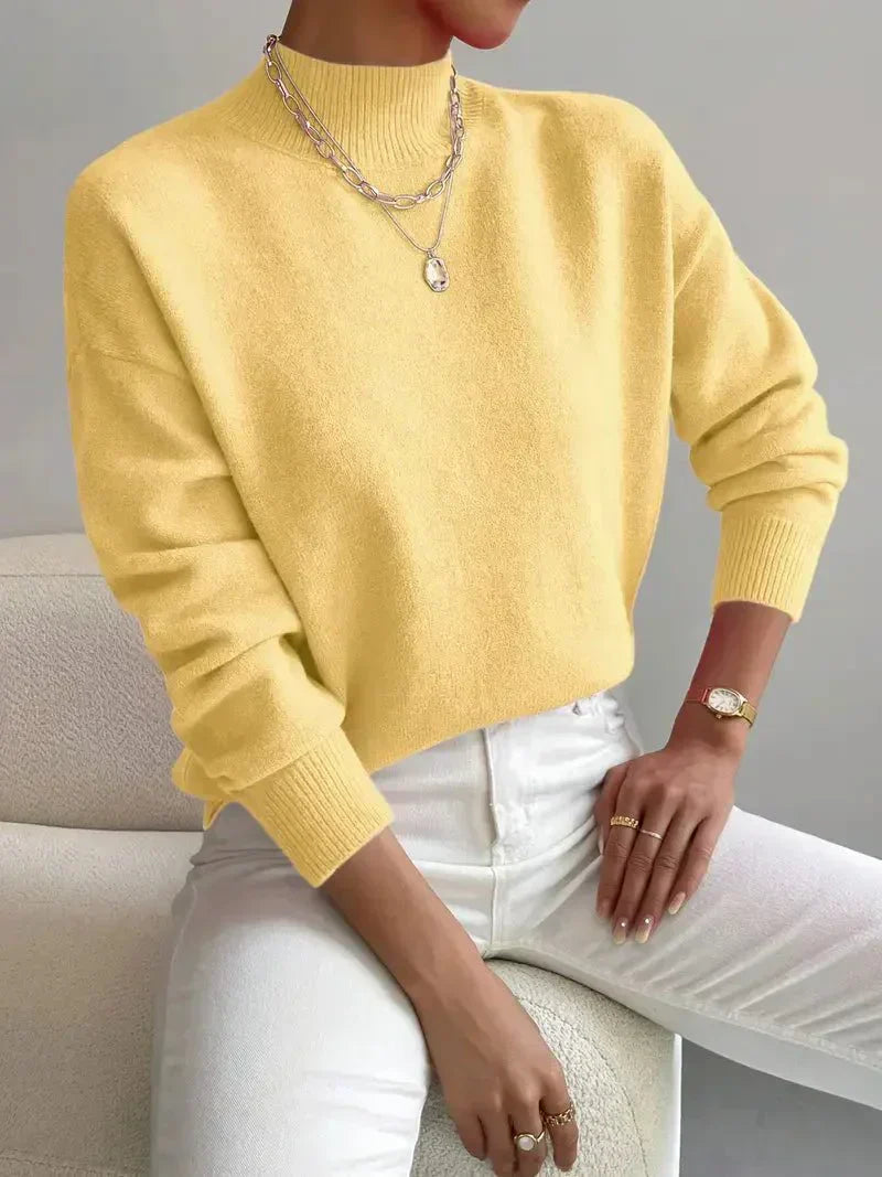 Marga | Pull élégant à col roulé pour femmes