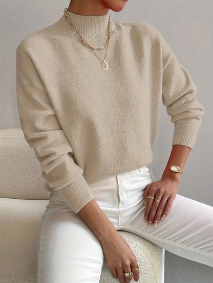 Marga | Pull élégant à col roulé pour femmes