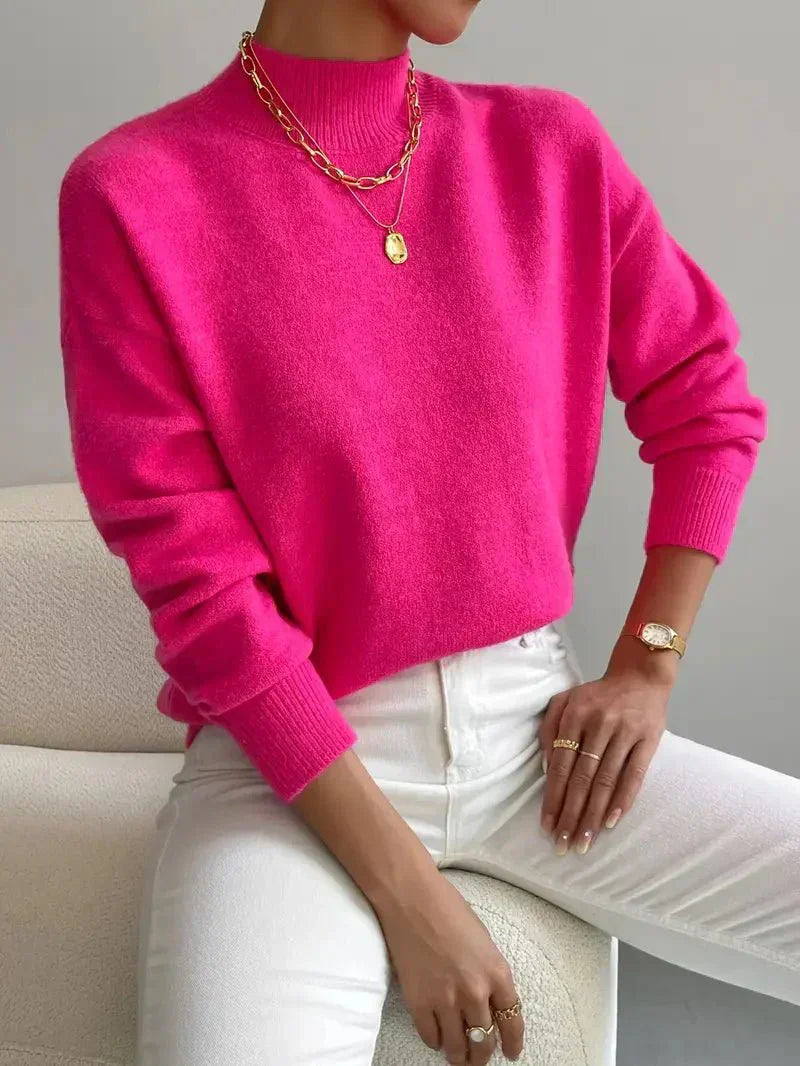 Marga | Pull élégant à col roulé pour femmes